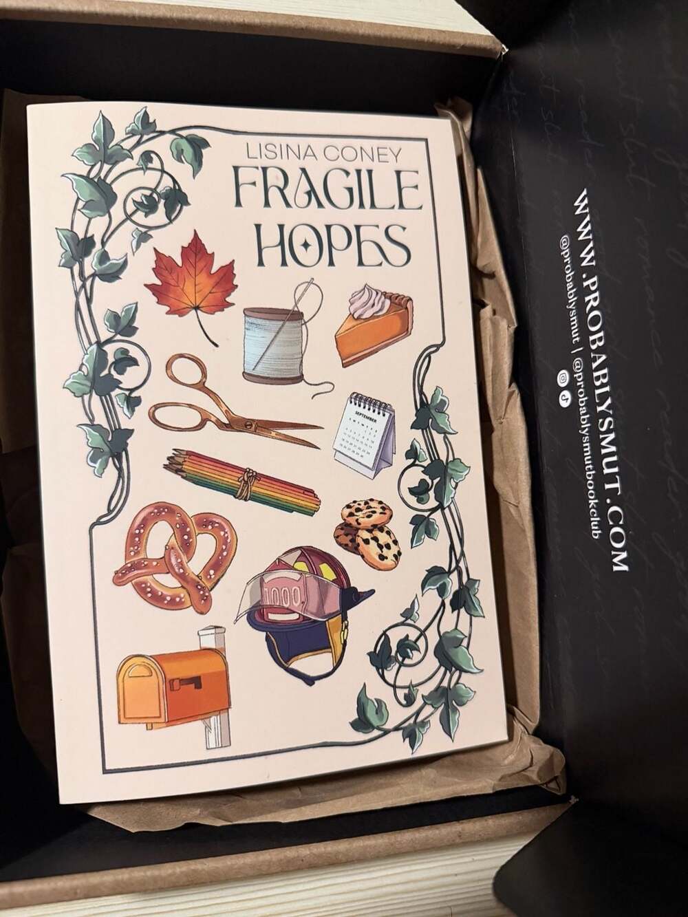 Lisina Coney Fragile Hopes Special Edition Probably Smut Book Club Exclusive